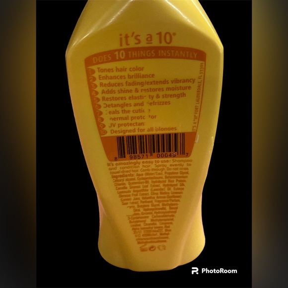 It’s A 10 Miracle Leave-In Hair Treatment Conditioner For Blondes 4 Oz Tones - Picture 3 of 4